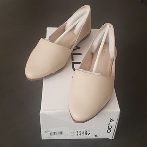 NWT Aldo Sternatia Flat in Bone